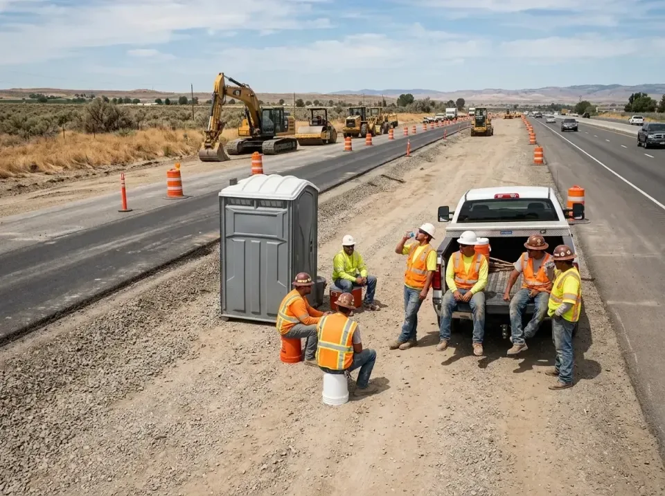 highway-road-construction-crew-007 — frequently asked questions, Porta Potty and Restroom Rentals in Beaver, UT